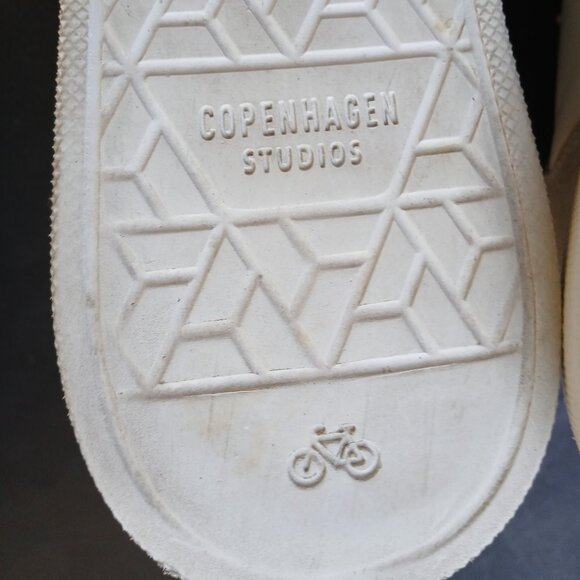 Copenhagen Studios Low-top Sneakers CPH181 Leather Mix White Size 9 - Picture 7 of 10